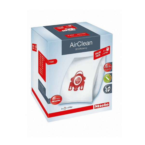 Miele FJM AirClean DustBags Value Pack (8-Pack)