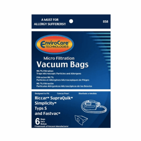 Riccar / Simplicity Type S Vacuum Bags