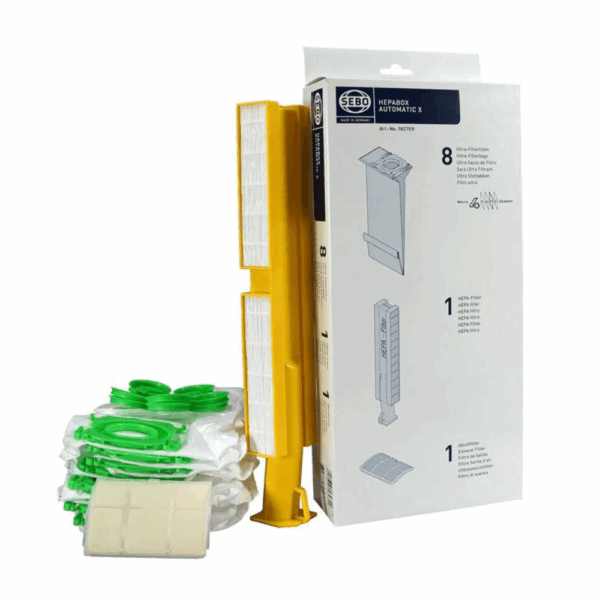 SEBO Automatic X Bags & HEPA Filters Service Box 5827ER